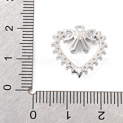 Латунные микропаве прозрачные подвески с фианитом KK-K371-29A-P