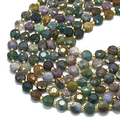 Природного индийского агата бисер нитей&nbsp;G-C116-A13-02