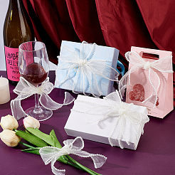 5 ярд шифоновой складчатой ленты OCOR-WH0070-208C