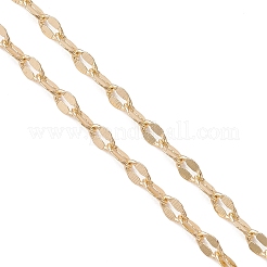 Изготовление цепочки-слайдера из латуни толщиной 2.5 мм с насечками.&nbsp;AJEW-JB01545-01