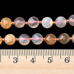 Натуральный красный агат бисер нитей&nbsp;G-K389-B90-01