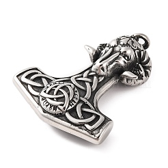 Большие подвески из хирургической нержавеющей стали 316&nbsp;STAS-Z073-09AS