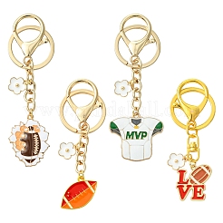 Брелок из эмалевого сплава KEYC-FS00025-3