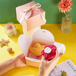 10 комплект квадратных бумажных подарочных коробок&nbsp;CON-TA0001-11B