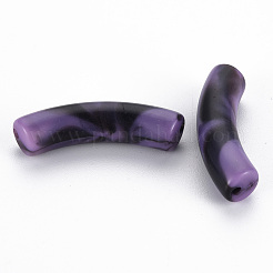 Непрозрачные акриловые бусины&nbsp;X-OACR-Q181-004