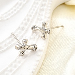 Серьги-гвоздики из циркония EJEW-M103-07P