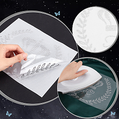 Корона и оливковый лист DIY-WH0419-58