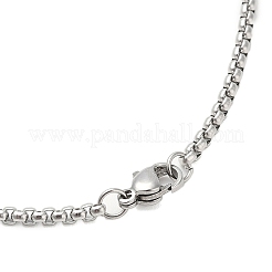 Не тускнеющая цепочка из нержавеющей стали 201&nbsp;LS-NJEW-U005-02P