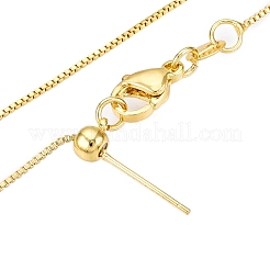 Ожерелья-цепочки из латуни для женщин&nbsp;NJEW-G084-09G