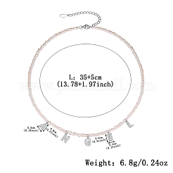 Женское ожерелье с подвеской в виде ангела из натурального пресноводного жемчуга UA8074
