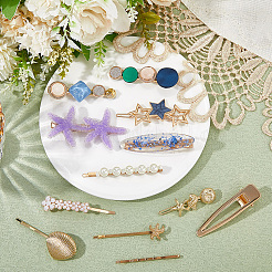 Заколки для волос из цинкового сплава PHAR-SP0001-07