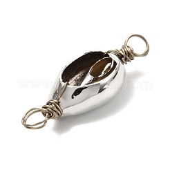 Гальванические бусины-ракушки&nbsp;PALLOY-JF01036