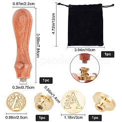2 шт. 2 стиля латунных штамповочных головок DIY-CP0007-68A