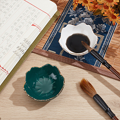 2шт. 2-х цветный фарфоровый держатель для кистей OFST-PH0001-06A