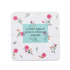 50шт вдохновляющие испанские слова бумажные наклейки набор DIY-C062-03