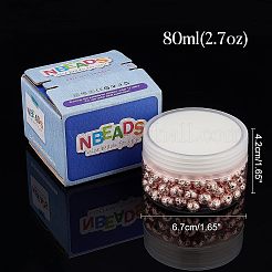 Гальванические бусины из натуральной лавы G-NB0001-94B