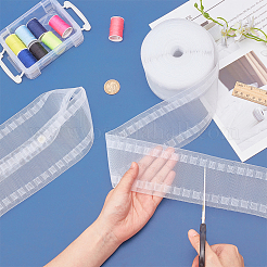 Нейлоновая лента для штор на крючке&nbsp;DIY-WH0569-64