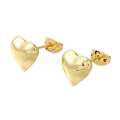 Стойка плакировка латунная серьга-гвоздик&nbsp;EJEW-L097-22G