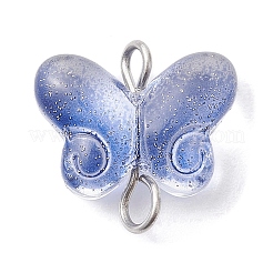 Подвески из прозрачного окрашенного стекла для выпечки&nbsp;PALLOY-JF02341-01