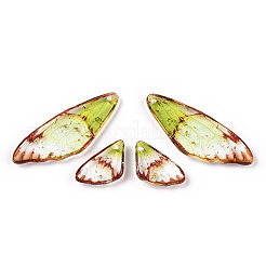 Серьги-крылья из прозрачной смолы с подвесками&nbsp;FIND-TAC0006-59D