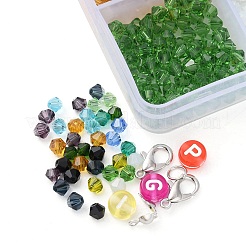 Набор для изготовления ожерелья с буквами своими руками DIY-YW0006-77