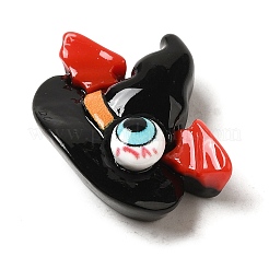 Хэллоуин тема мультфильм смоляные кабошоны CRES-D043-01E