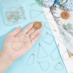 32 шт. 16 подвески из нержавеющей стали 304 в форме капли STAS-UN0045-53