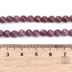 Натуральные рубиновые бисерные пряди G-L631-A01-5-6mm-AB