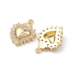 Покрытие стойки латунь микропаве прозрачные подвески из кубического циркония&nbsp;KK-L155-52G