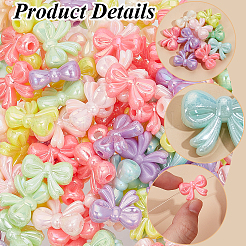 200 шт. Непрозрачные акриловые бусины&nbsp;MACR-SP0001-45