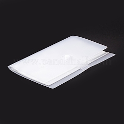 Прозрачные книги для хранения органайзера для ювелирных изделий AJEW-K033-01