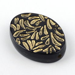 Овальные обшивки акриловые бусины&nbsp;LS-X-PACR-Q102-52B