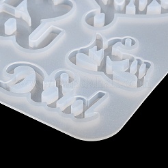 Силиконовые Молды для подвесок в форме сердца и слов «сделай сам»&nbsp;SIMO-Q001-02D