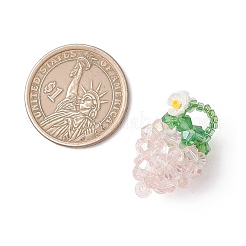 Стеклянные подвески из бисера&nbsp;PALLOY-MZ01238-02