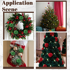 24 шерстяной мягкий помпон&nbsp;DIY-SC0031-31C-02