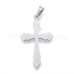 Не тускнеющие подвески из нержавеющей стали 304 с застежкой из нержавеющей стали 201&nbsp;LS-STAS-G124-18P