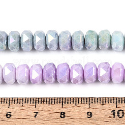 Антикоррозийные гальванические стеклянные бусины&nbsp;GLAA-T025-8mm-11E