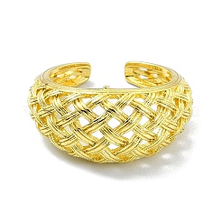 Латунные открытые кольца манжеты&nbsp;RJEW-B051-24G