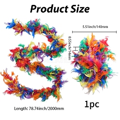 Аксессуары для украшений из перьев индейки FIND-WH20012-43D