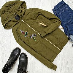 4 шт. 2 стильных аксессуара для одежды из стекла и стразов&nbsp;DIY-HY0001-18