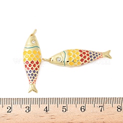 Латунь эмаль подвески&nbsp;KK-B148-14G-02