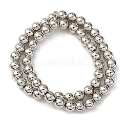 Стеклянные бусины с гальваническим покрытием  EGLA-H109-07E