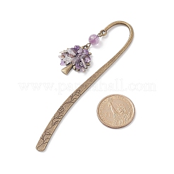 Закладки из бисера из бисера из смешанных драгоценных камней AJEW-JK00204