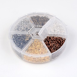 1 коробка 6 кольца прыжок цвет железа IFIN-JP0012-5mm