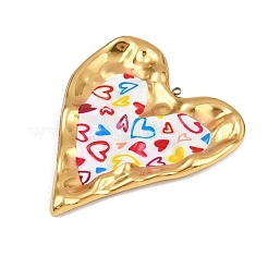 Подвески из нержавеющей стали 304 с печатью&nbsp;STAS-I352-24G-02