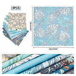 Хлопчатобумажная ткань с саржевым принтом AJEW-WH0168-27