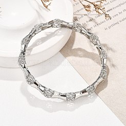 Латунные браслеты для женщин&nbsp;BJEW-D313-04P