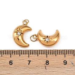 Нержавеющая сталь 304 с подвесками из прозрачного кубического циркония STAS-G364-07G