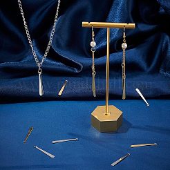 20 шт. подвески из нержавеющей стали 201 двух цветов STAS-UN0033-07