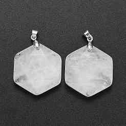 Природного кварца хрустальных подвесок&nbsp;G-F340-03F